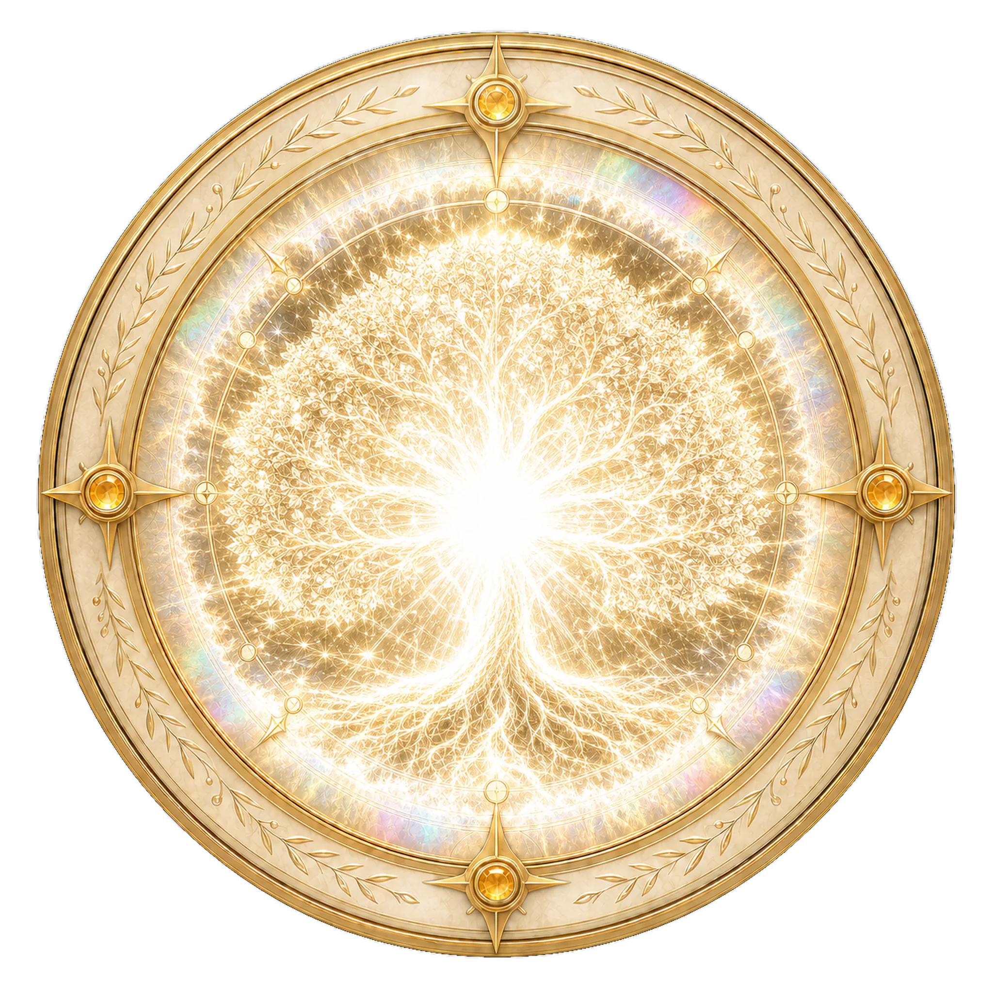 Apex white-hot supernova medallion